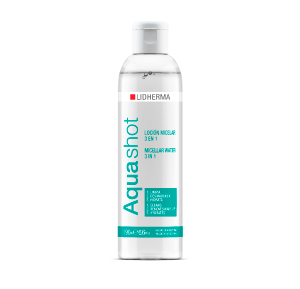 Aqua shot micellar water- Lidherma- locion micelar
